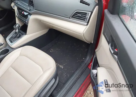 2017 Hyundai Elantra Limited from USA, damaged, VIN 5NPD84LF3HH117703